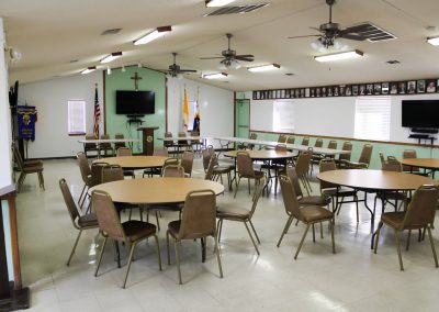 A wide view of the main room at High Desert Hall, High Desert Hall, Hesperia, CA.