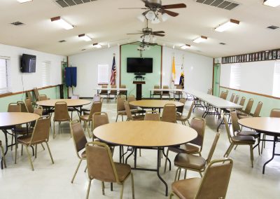 A view of the main room, High Desert Hall, Hesperia, CA.