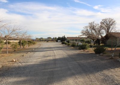 The first view coming up the driveway, High Desert Hall, Hesperia, CA.